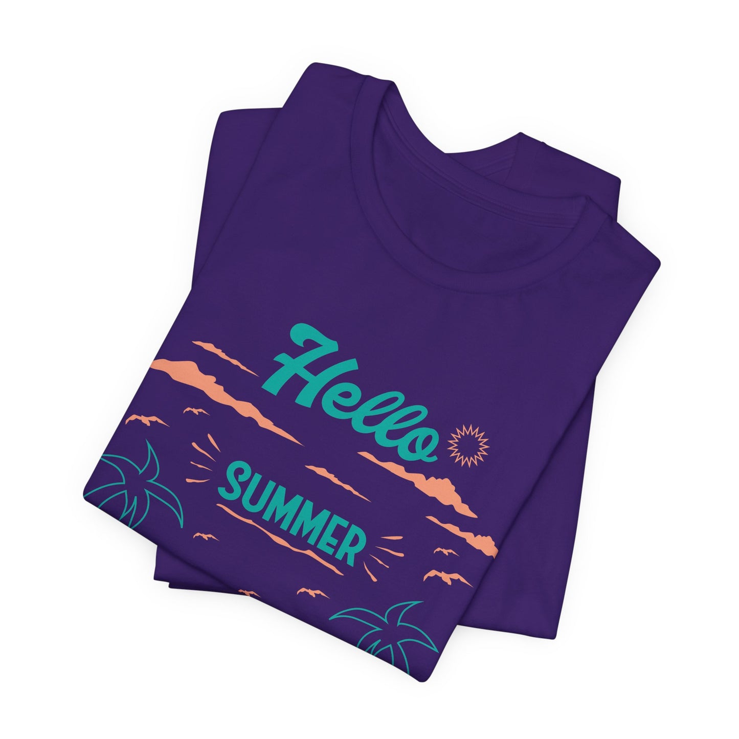 Hello Summer - Unisex Jersey Short Sleeve Tee