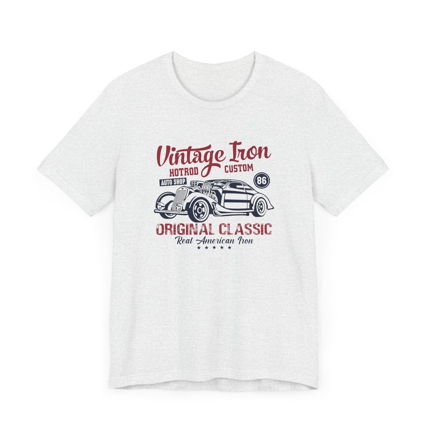 Vintage Iron, Hotrod Custom, Original Classic - Unisex Jersey Short Sleeve Tee