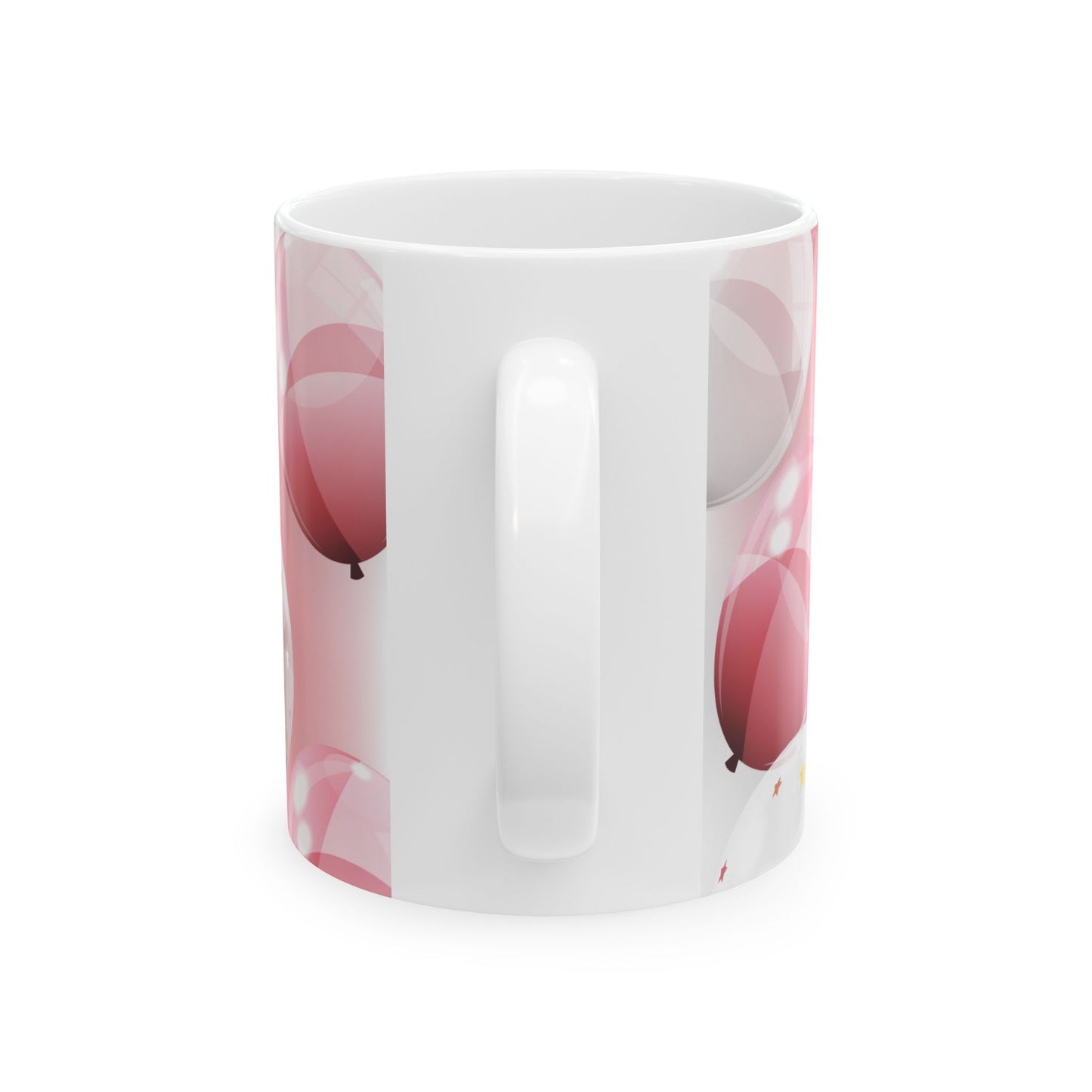 Happy Birthday Ceramic Mug, Gift for Her, Celebration Coffee Cup, Birthday Presents, Cheerful Drinkware - 13984