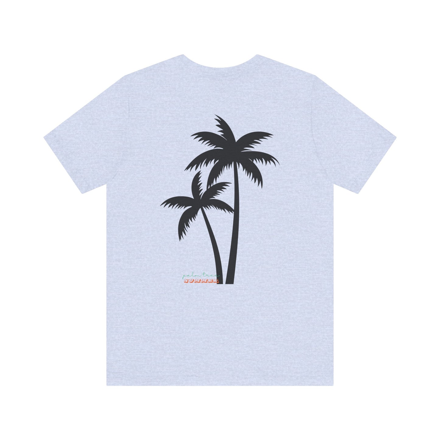 Summer, Palm Tree - Unisex Jersey Short Sleeve Tee - 13317