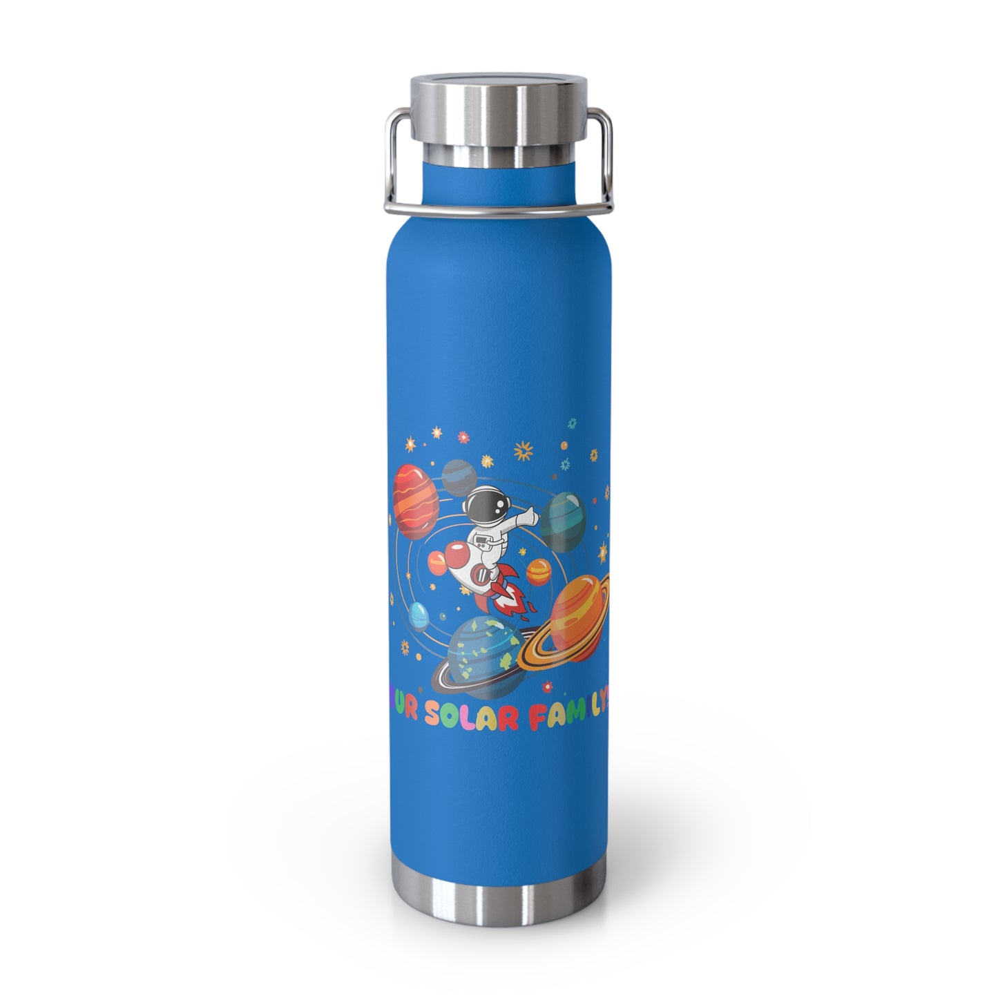 Our Solar Family! - Copper Vacuum Insulated Bottle, 22oz