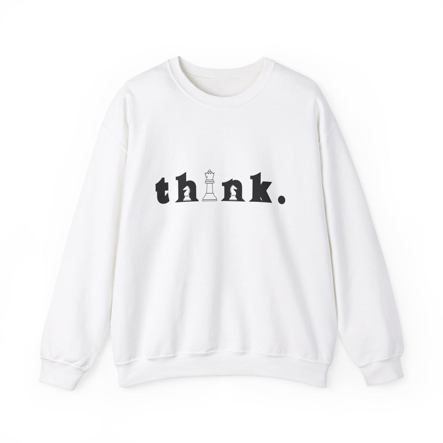 THINK - Unisex Heavy Blend™ Crewneck Sweatshirt