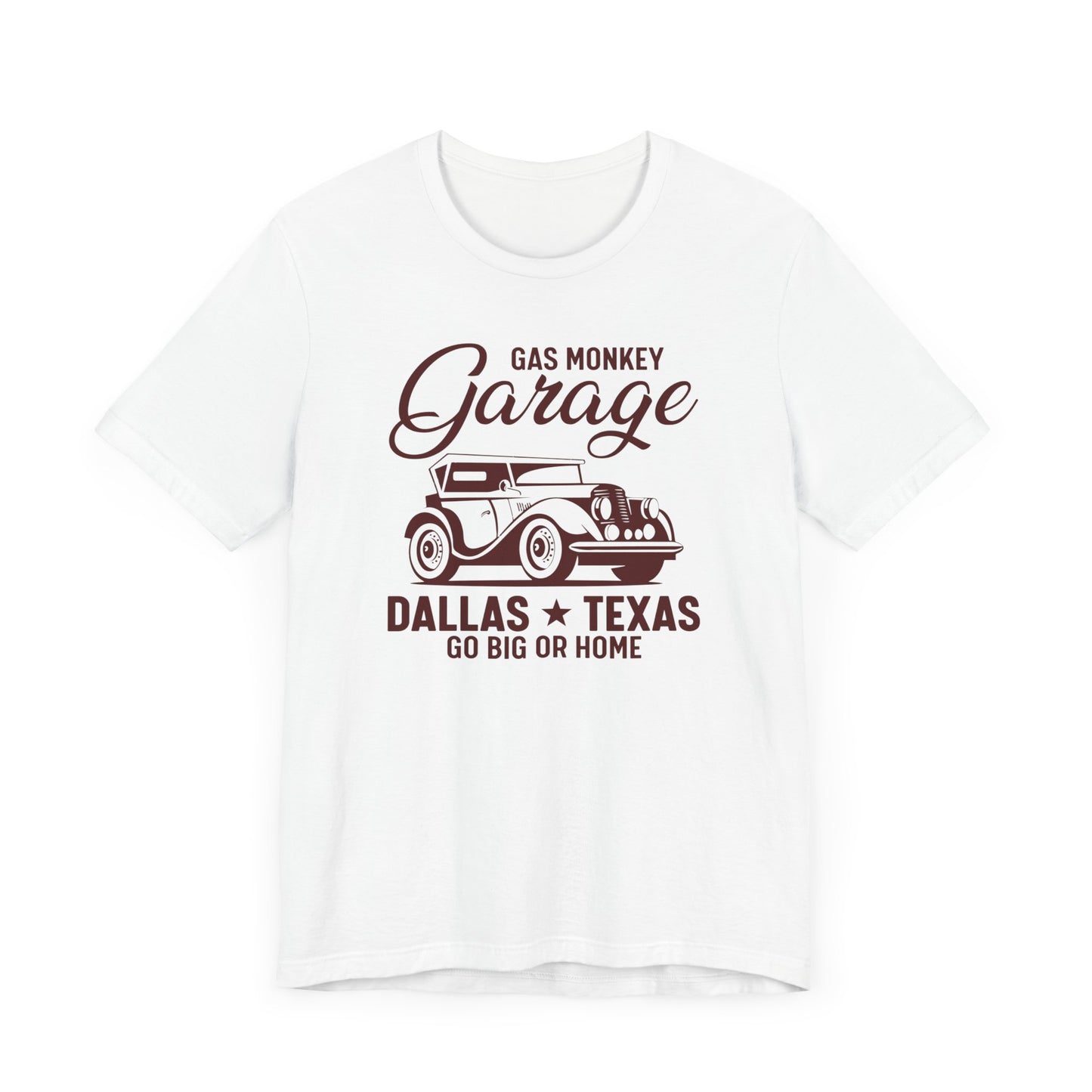 Gas Monkey Garage, Go Big or Home - Unisex Jersey Short Sleeve Tee