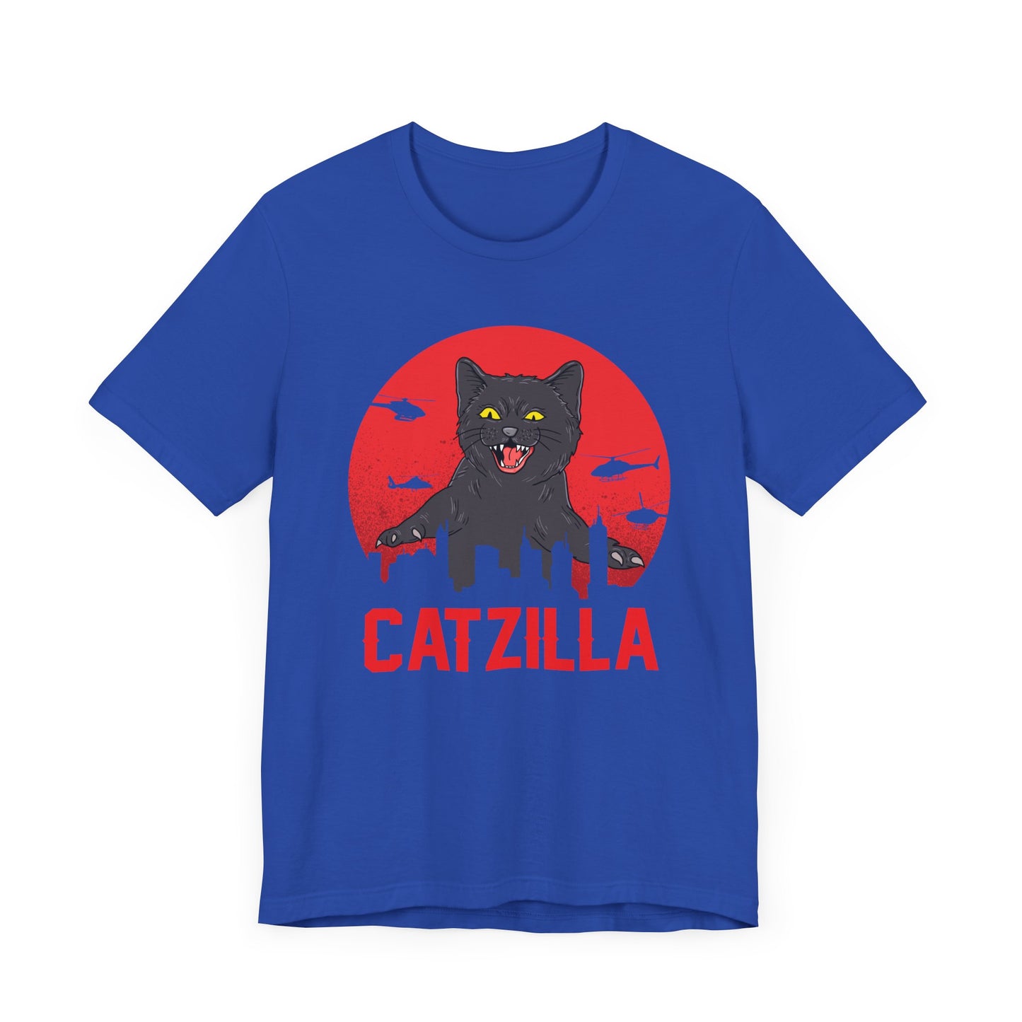 Catzilla - Unisex Jersey Short Sleeve Tee