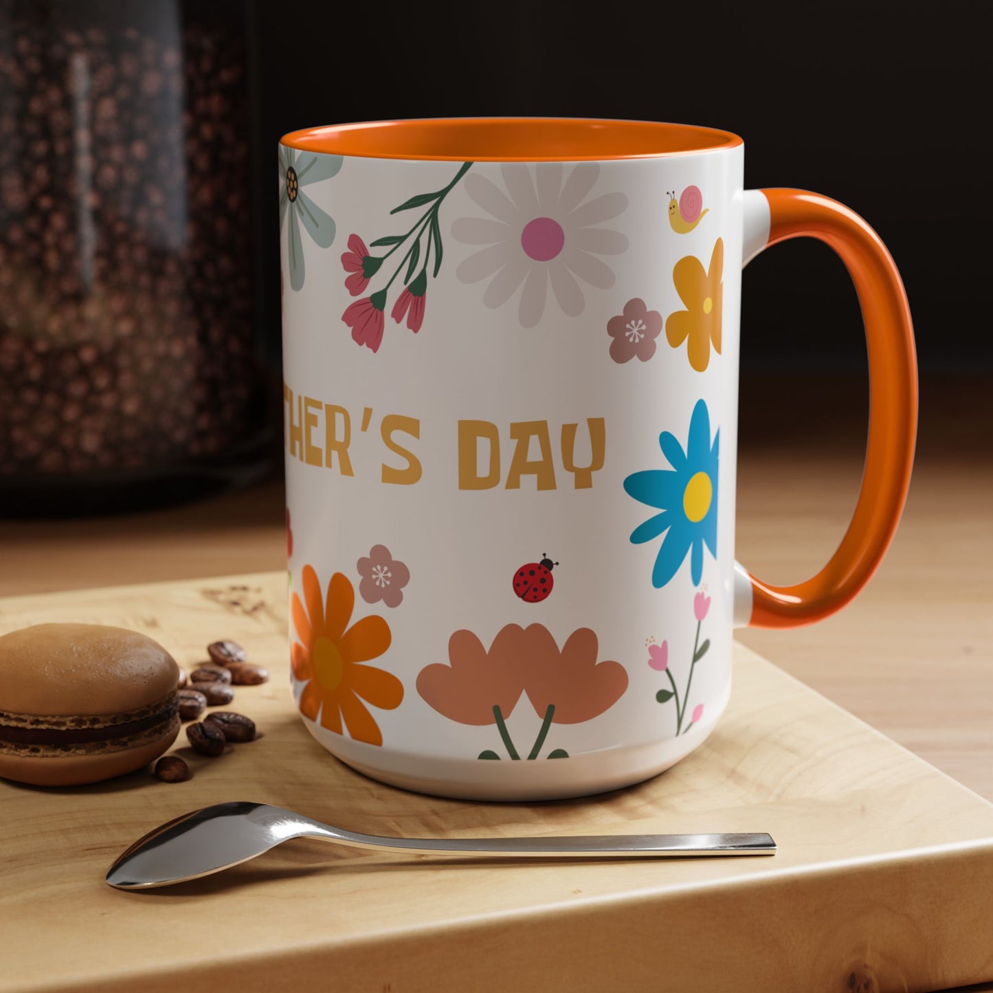 Floral Happy Mother's Day Coffee Mug - 11oz & 15oz - 11915