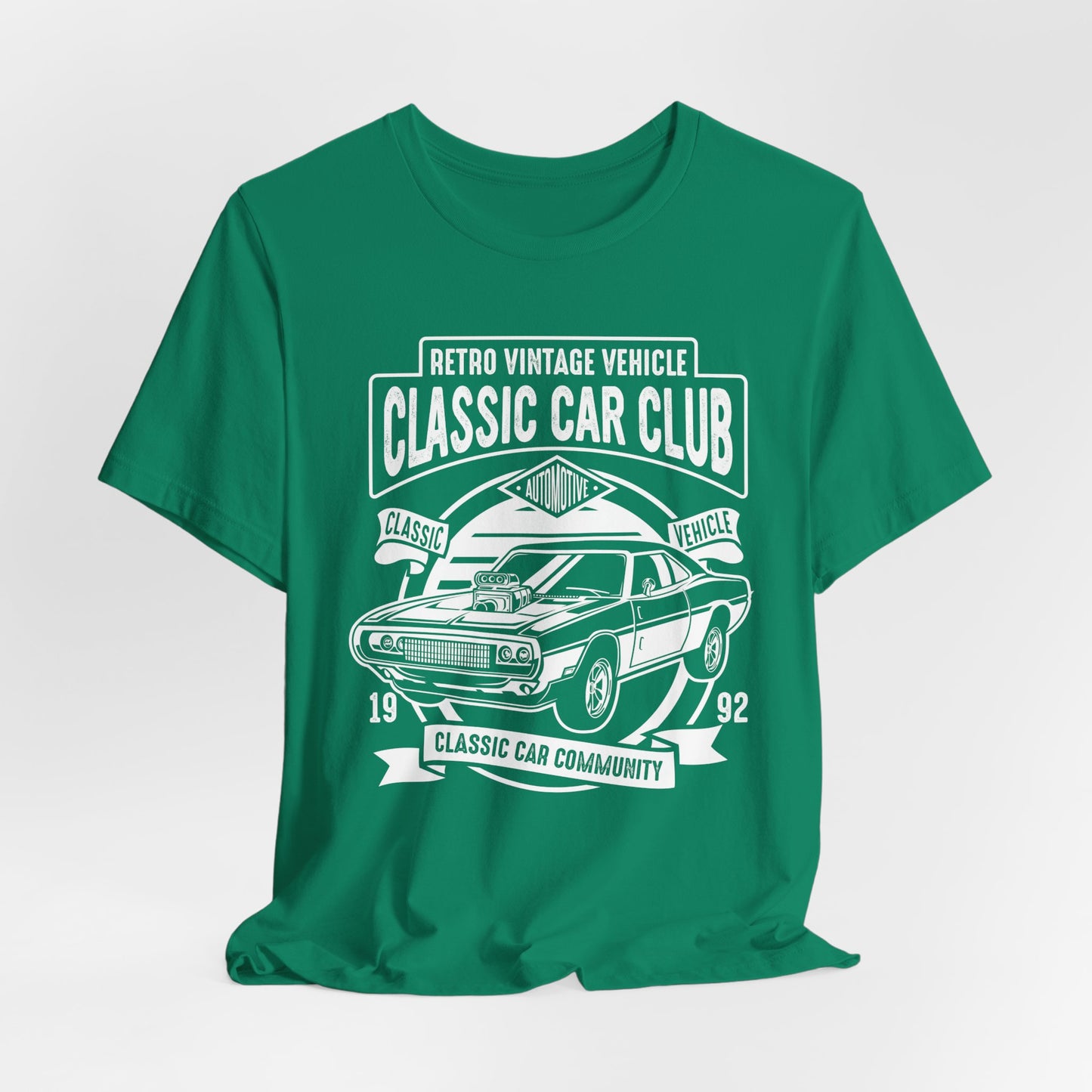 Retro Vintage Vehicle - Unisex Jersey Short Sleeve Tee - 12698