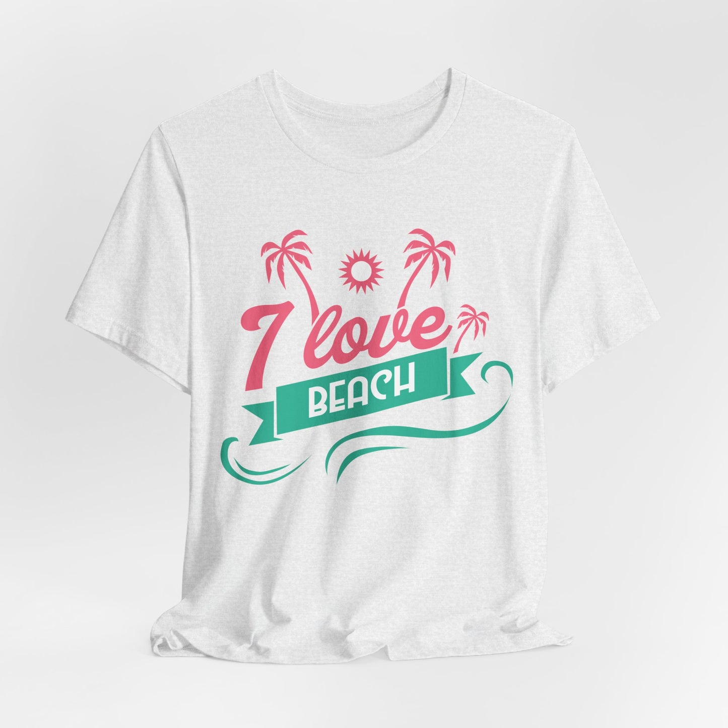 I Love Beach - Unisex Jersey Short Sleeve Tee