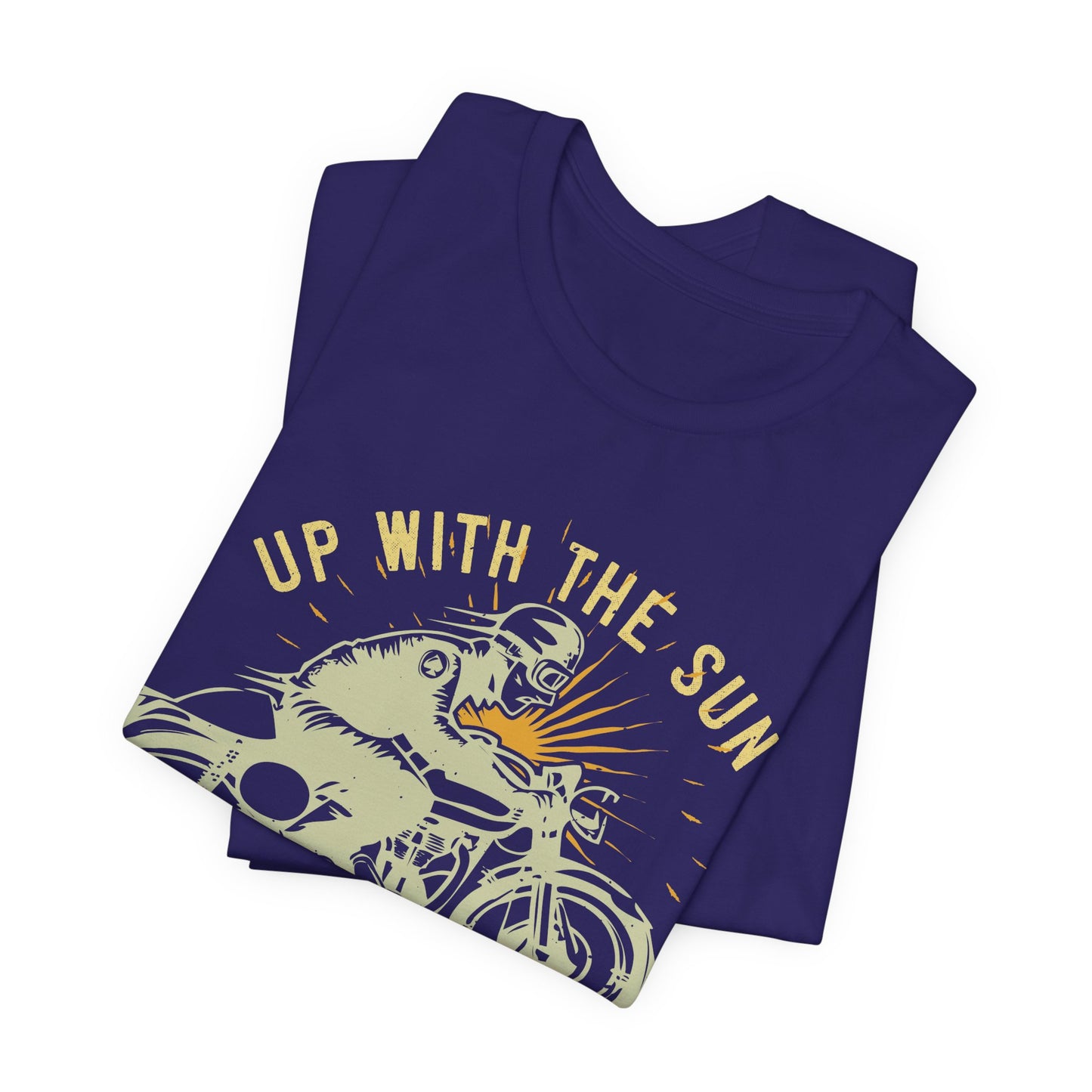 Up with the Sun, Gone with the Wind - Unisex Jersey Short Sleeve Tee - 13958