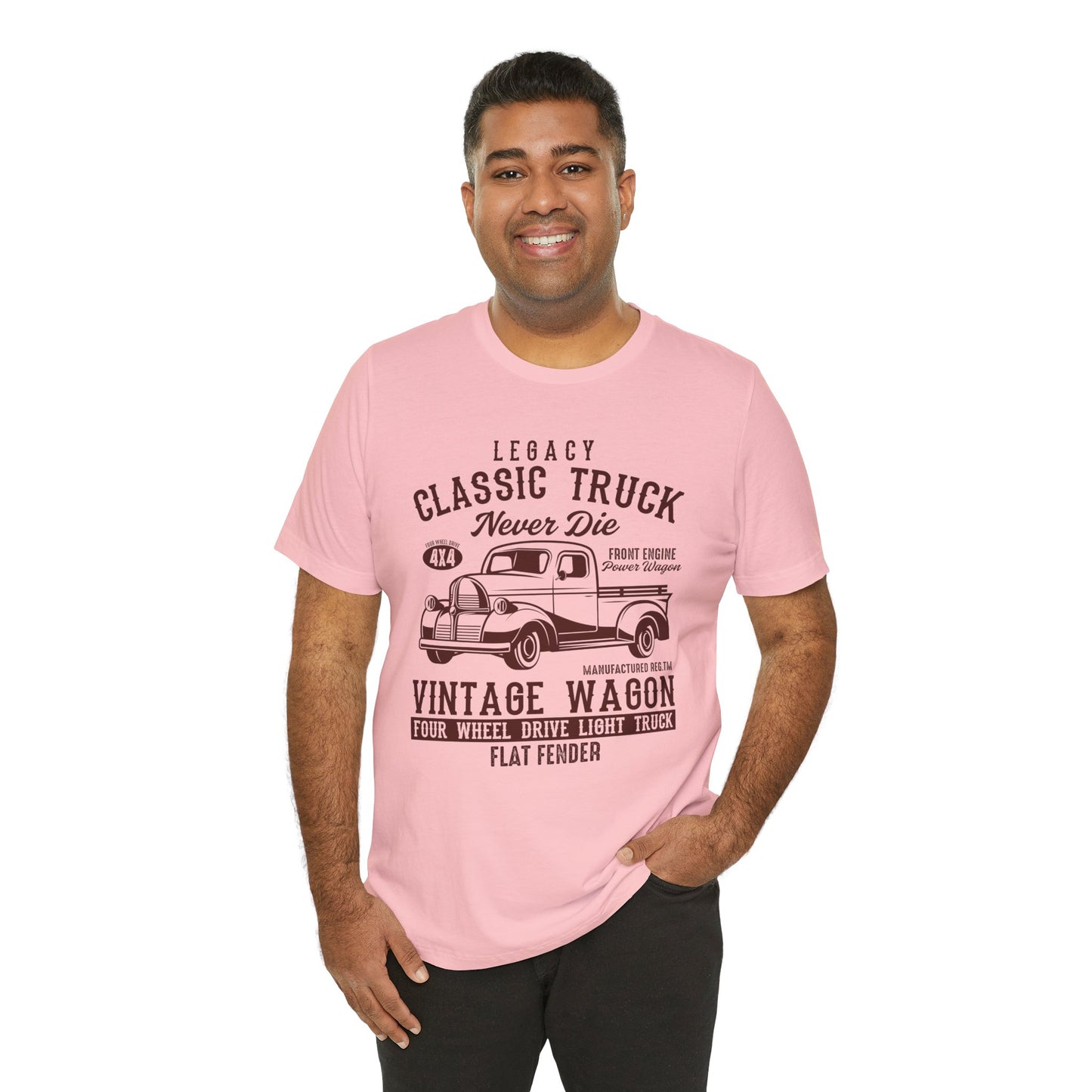 Legacy Classic Truck Never Die - Unisex Jersey Short Sleeve Tee - 12898