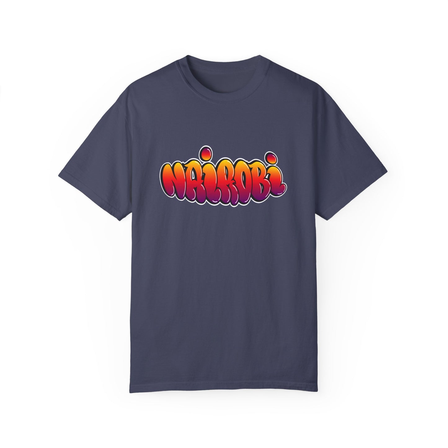 Nairobi Graphic T-Shirt - Unisex Garment-Dyed Tee - 12181