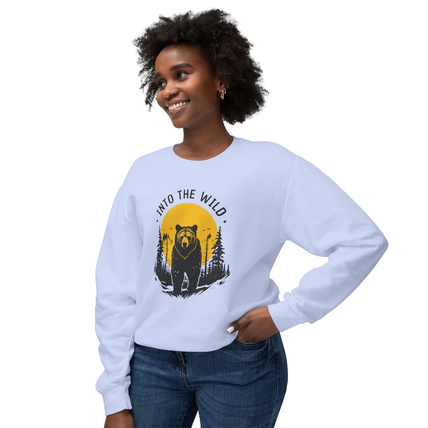 Into the Wild - Unisex Lightweight Crewneck Sweatshirt - 10620