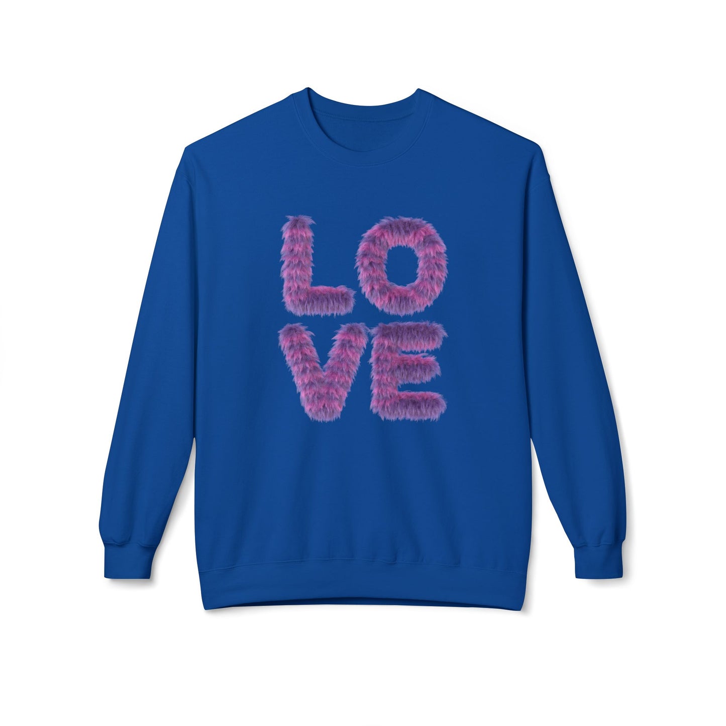 Love - Unisex Midweight Softstyle Fleece Crewneck Sweatshirt - 11558