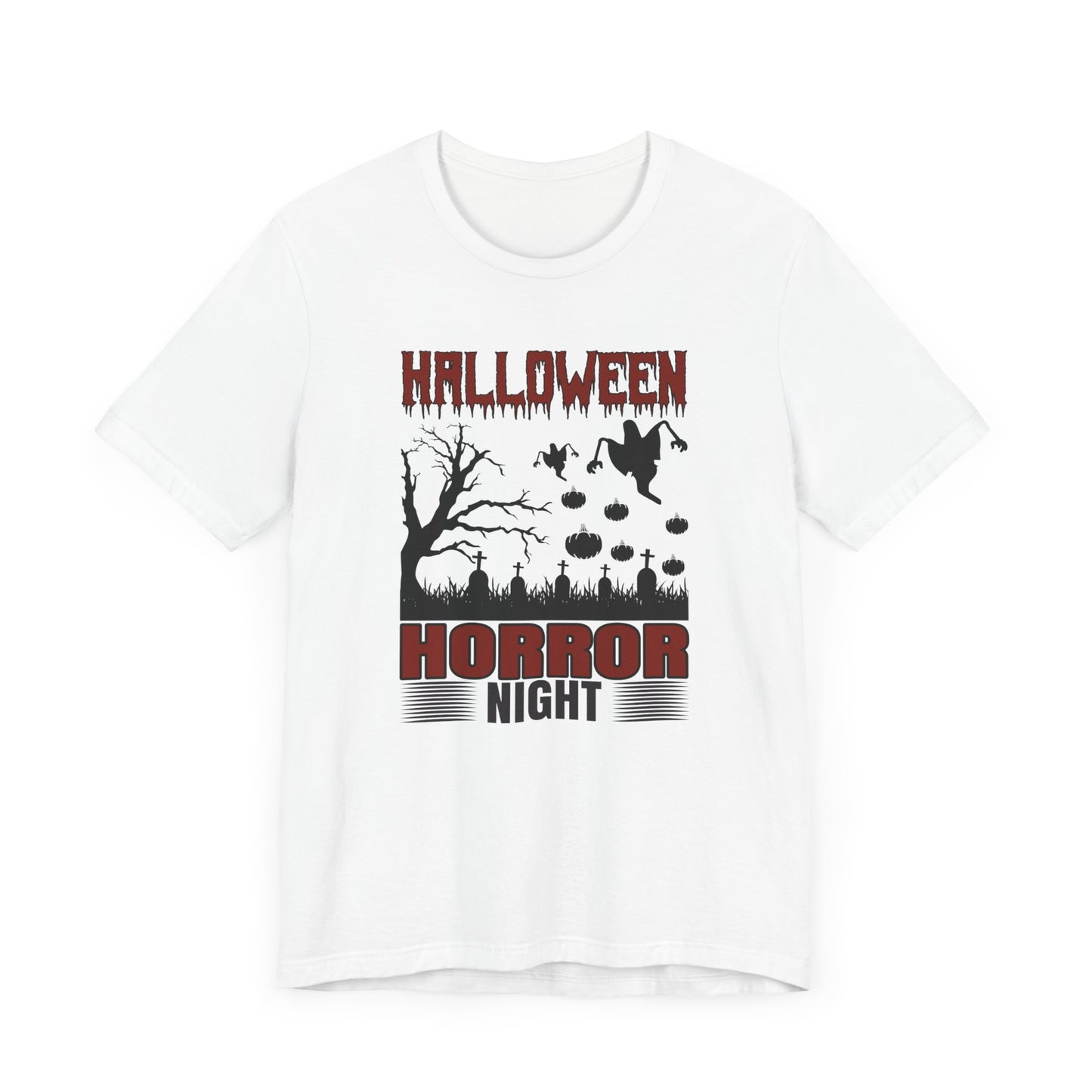 Halloween, Horror Night - Unisex Jersey Short Sleeve Tee