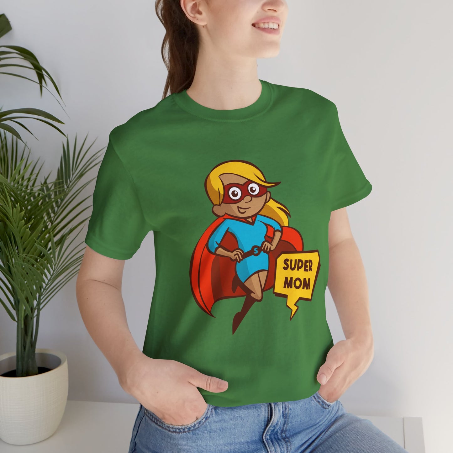 Super Mom - Unisex Jersey Short Sleeve Tee - 13068