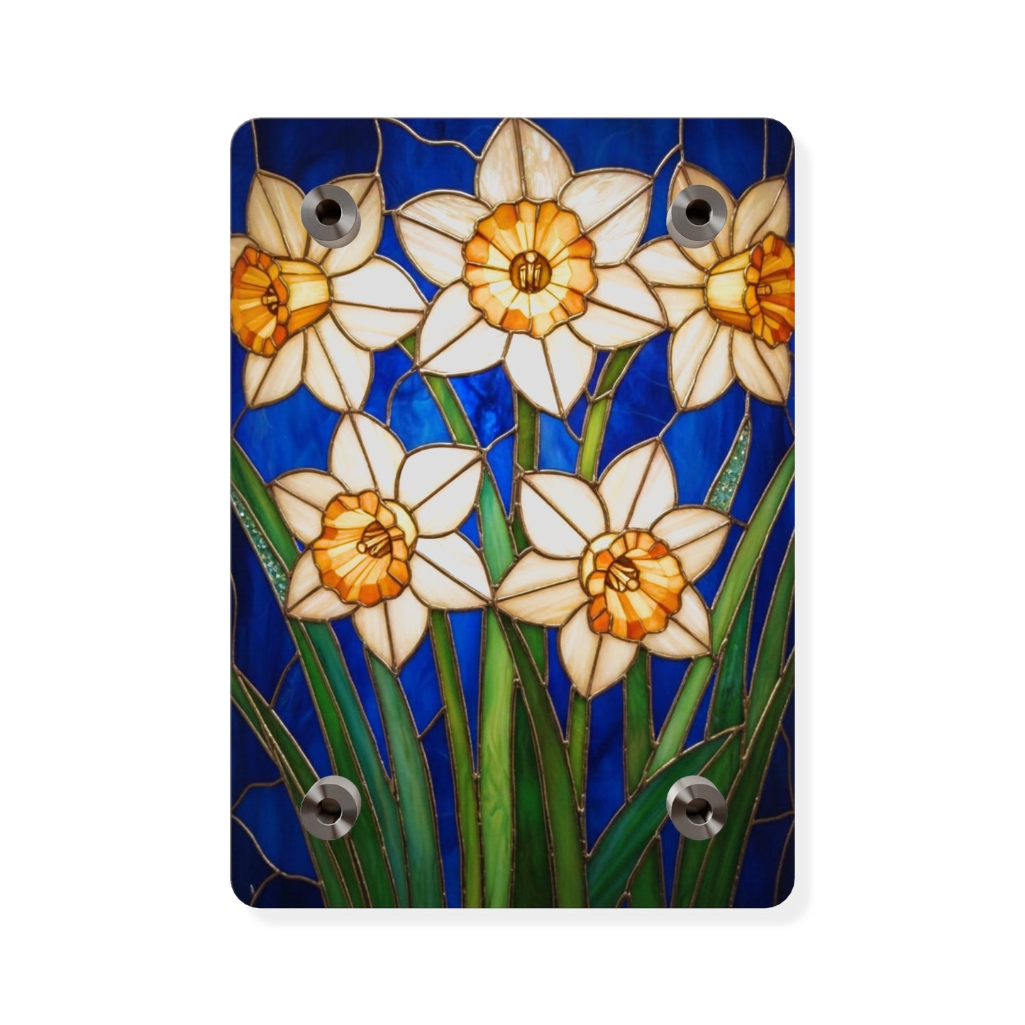 Daffodil Floral Acrylic Wall Art Panel - 14601