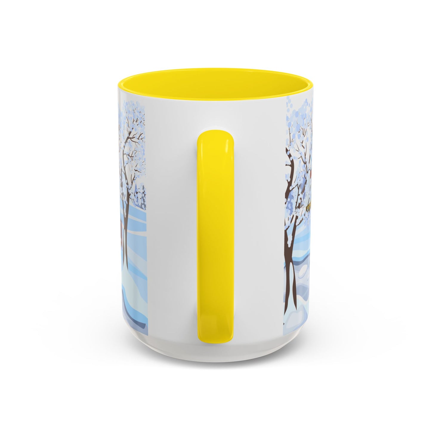 Winter Day Outside - Accent Coffee Mug (11, 15oz) - 10453