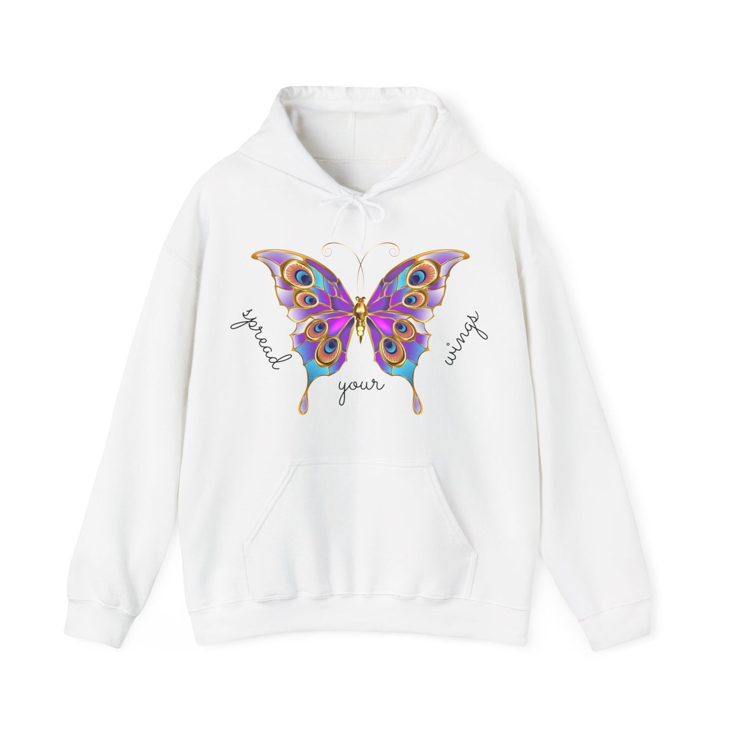 Butterfly Unisex Heavy Blend™ Hooded Sweatshirt