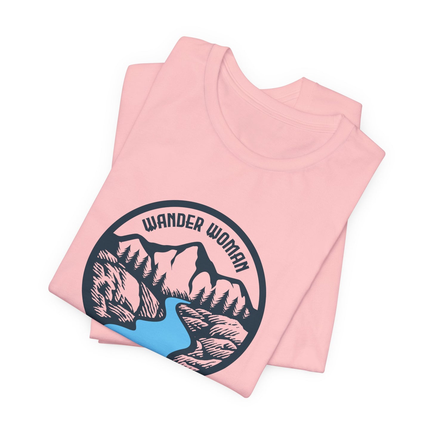 Camping: Wander Woman - Unisex Jersey Short Sleeve Tee