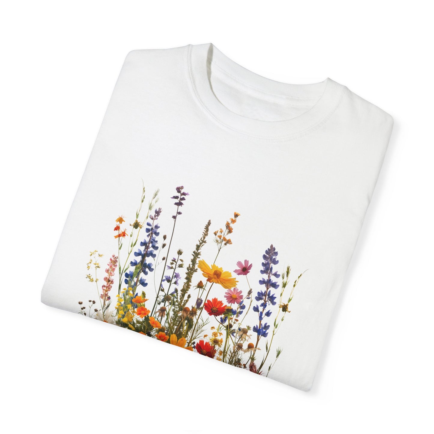 Wildflowers, Unisex Garment-Dyed T-shirt