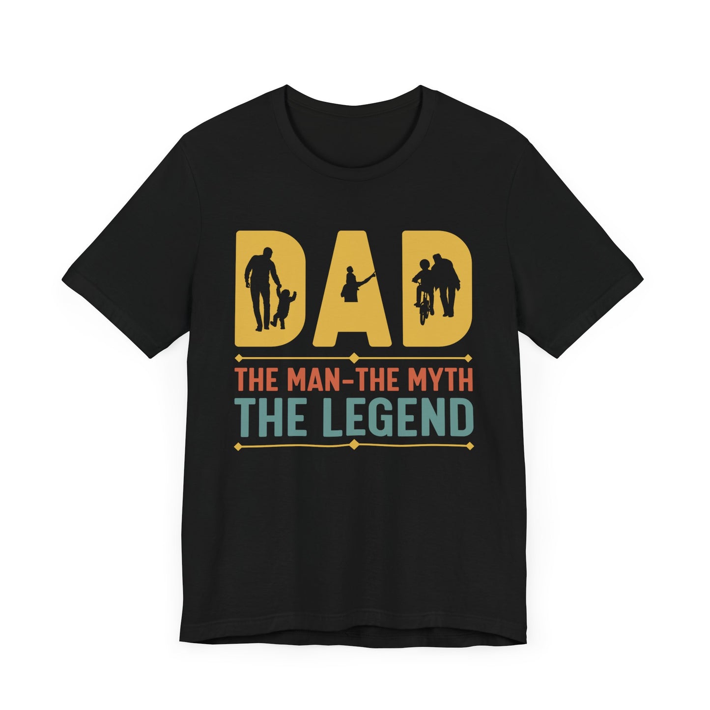 Dad, The Man, The Myth, The Legend - Unisex Jersey Short Sleeve Tee