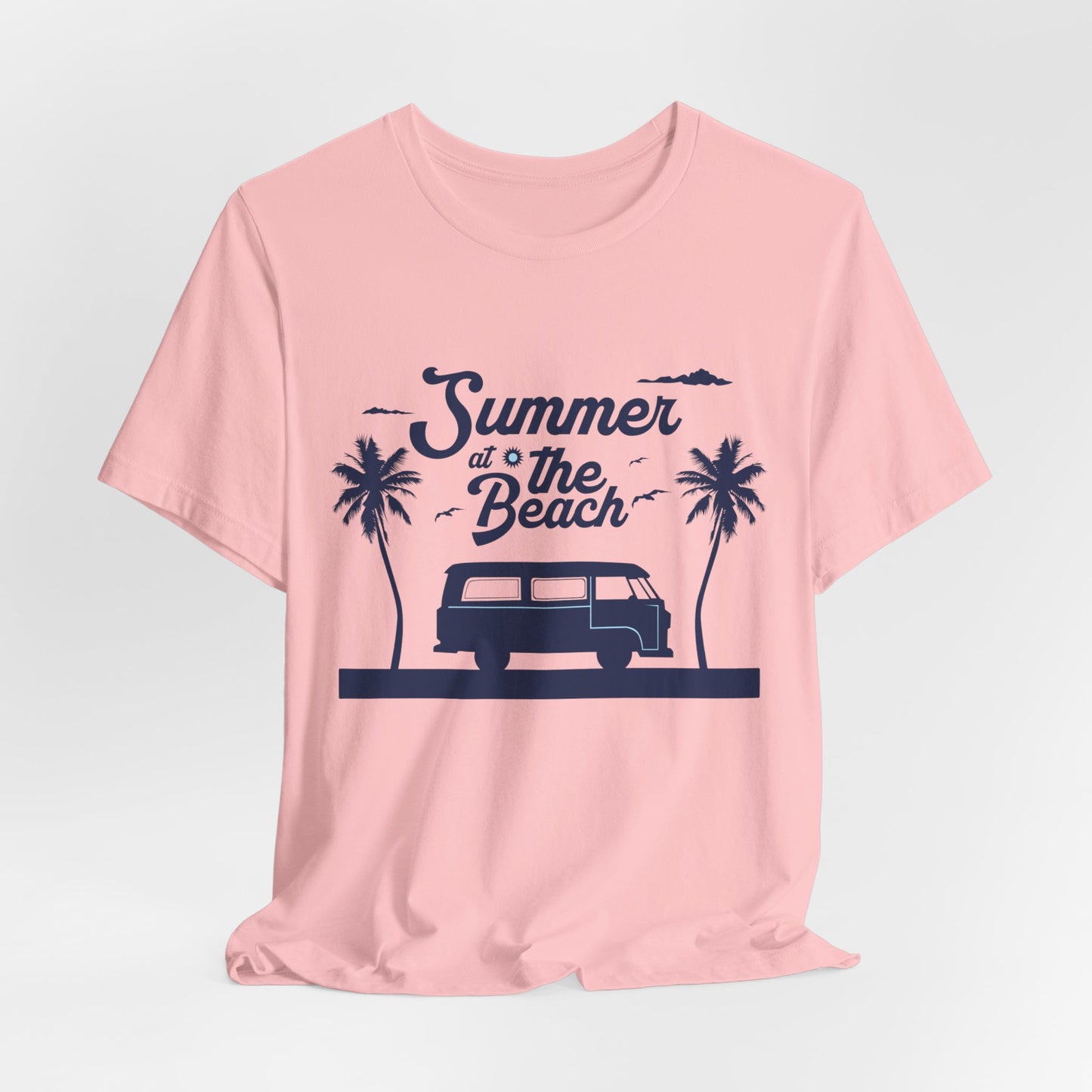 Summer At The Beach - Unisex Jersey Short Sleeve Tee