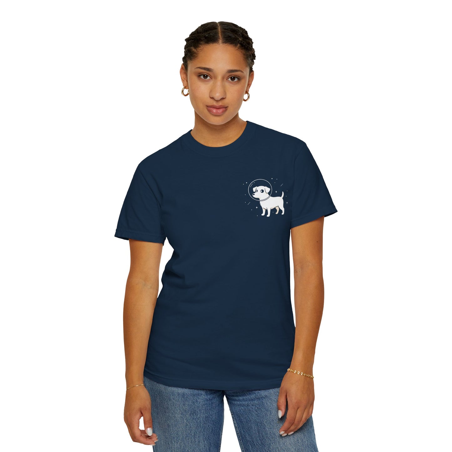 Space Dogs T-Shirt – Cute Astronaut Dog Graphic Tee for Dog Lovers - 14680
