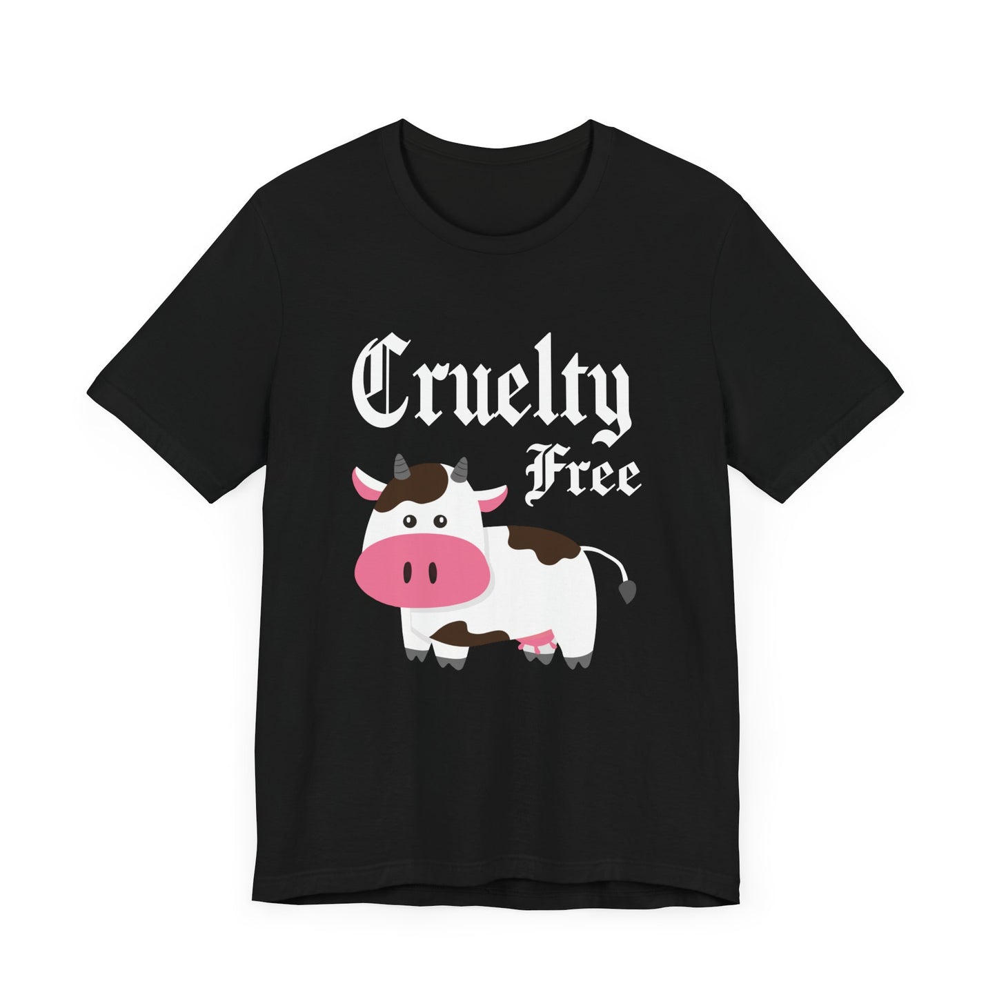 Vegan: Cruelty Free - Unisex Jersey Short Sleeve Tee