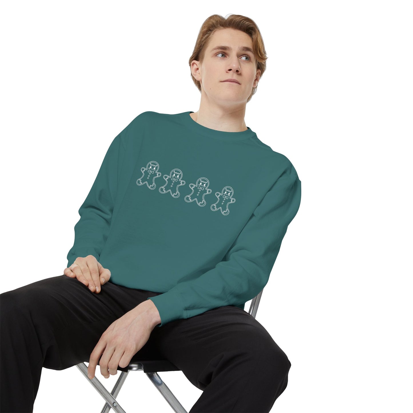 Christmas Cookies - Unisex Garment-Dyed Sweatshirt