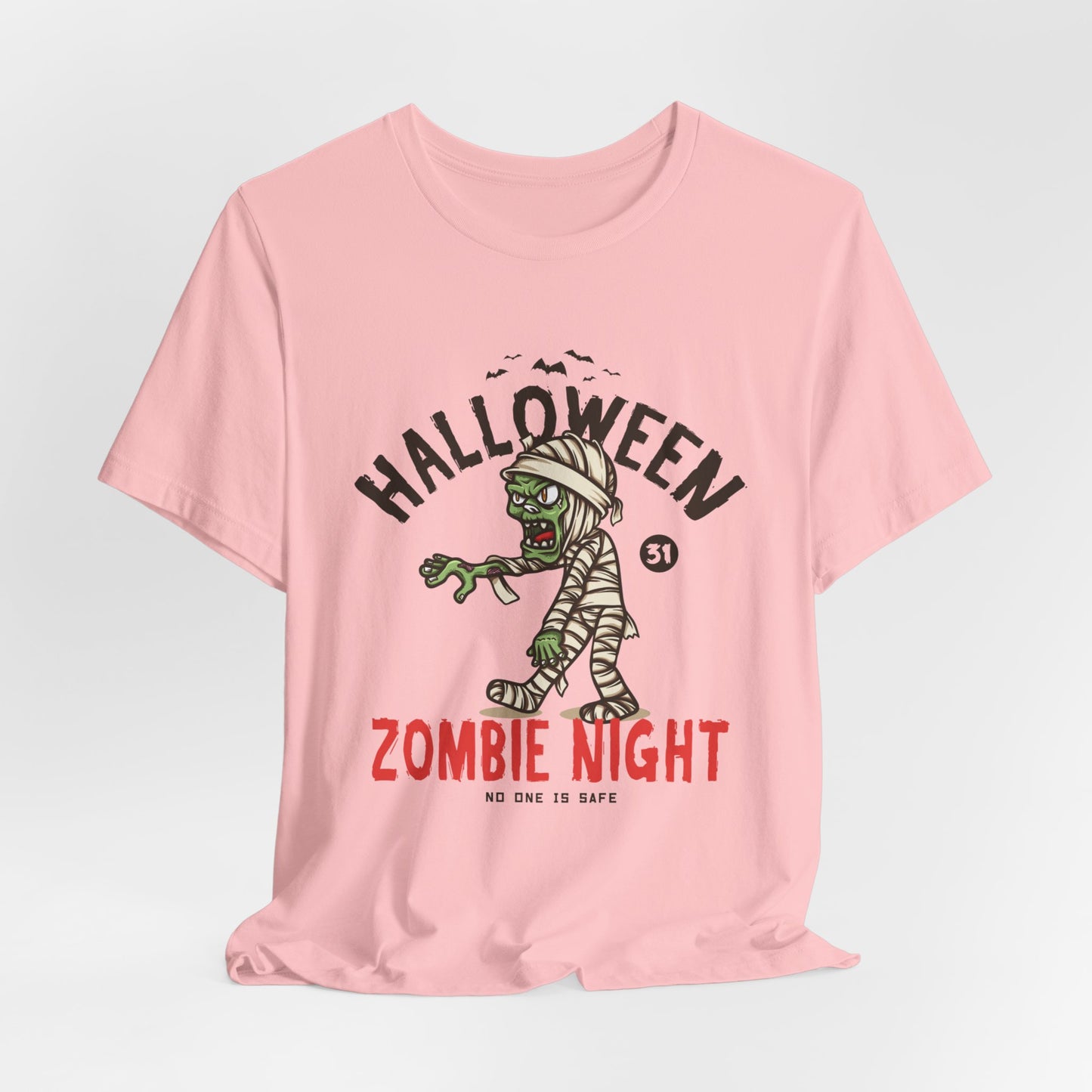 Halloween, Zombie Night - Unisex Jersey Short Sleeve Tee