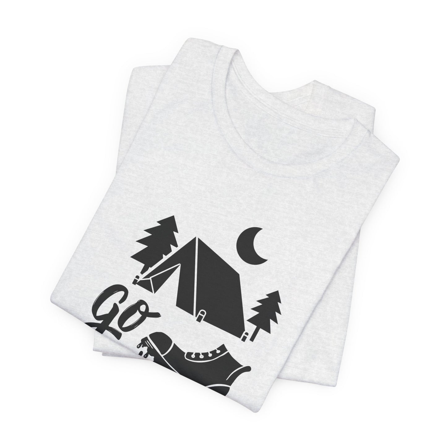 Go Camping - Unisex Jersey Short Sleeve Tee - 10750