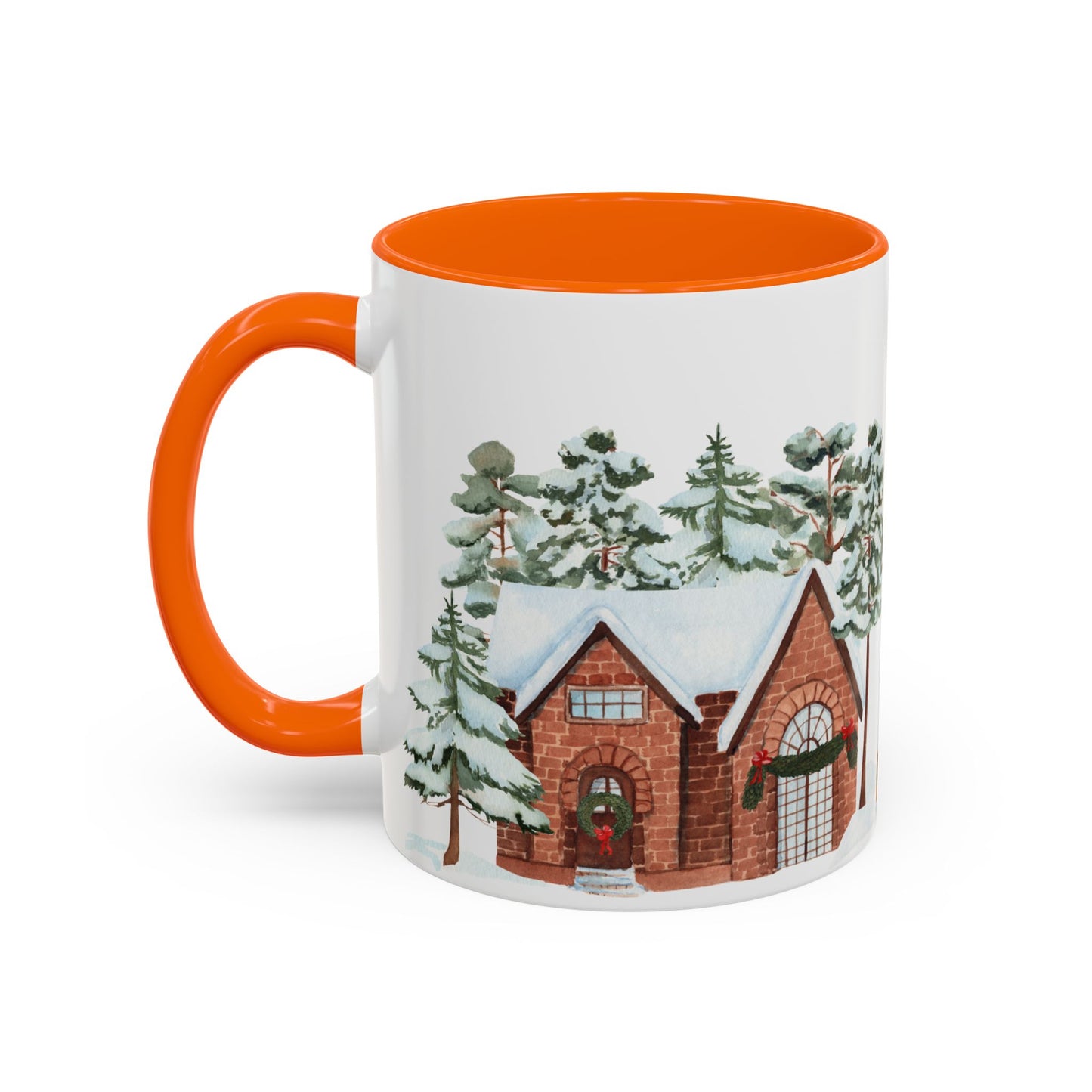 Christmas Houses - Accent Coffee Mug (11, 15oz) - 10456