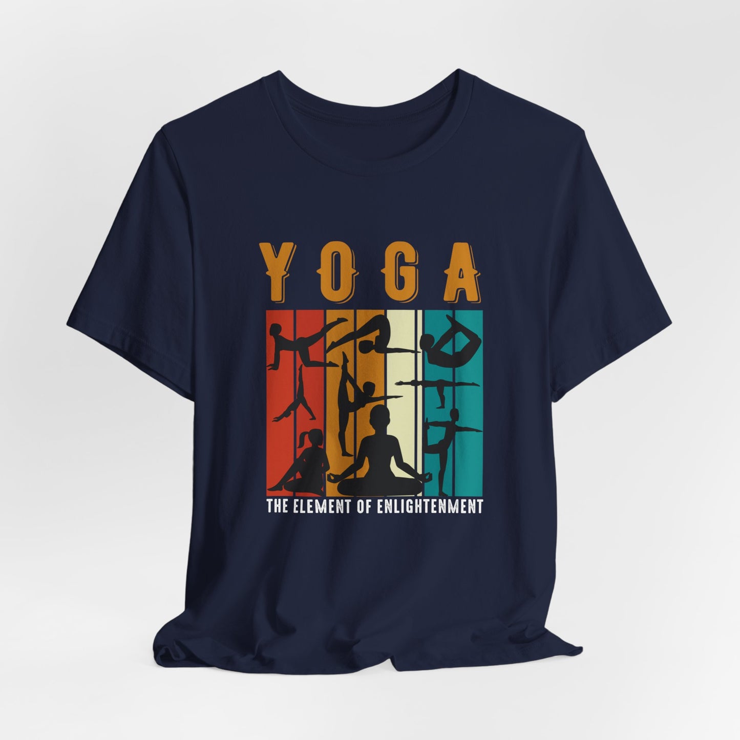 Yoga: Element Of Enlightenment - Unisex Jersey Short Sleeve Tee