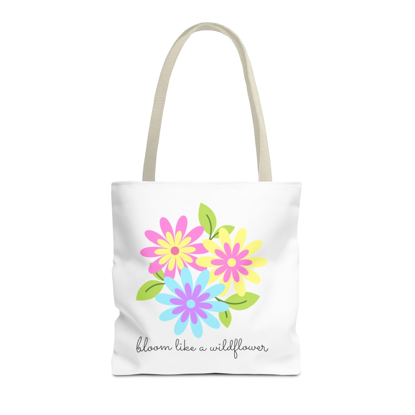 Bright Flower Tote Bag