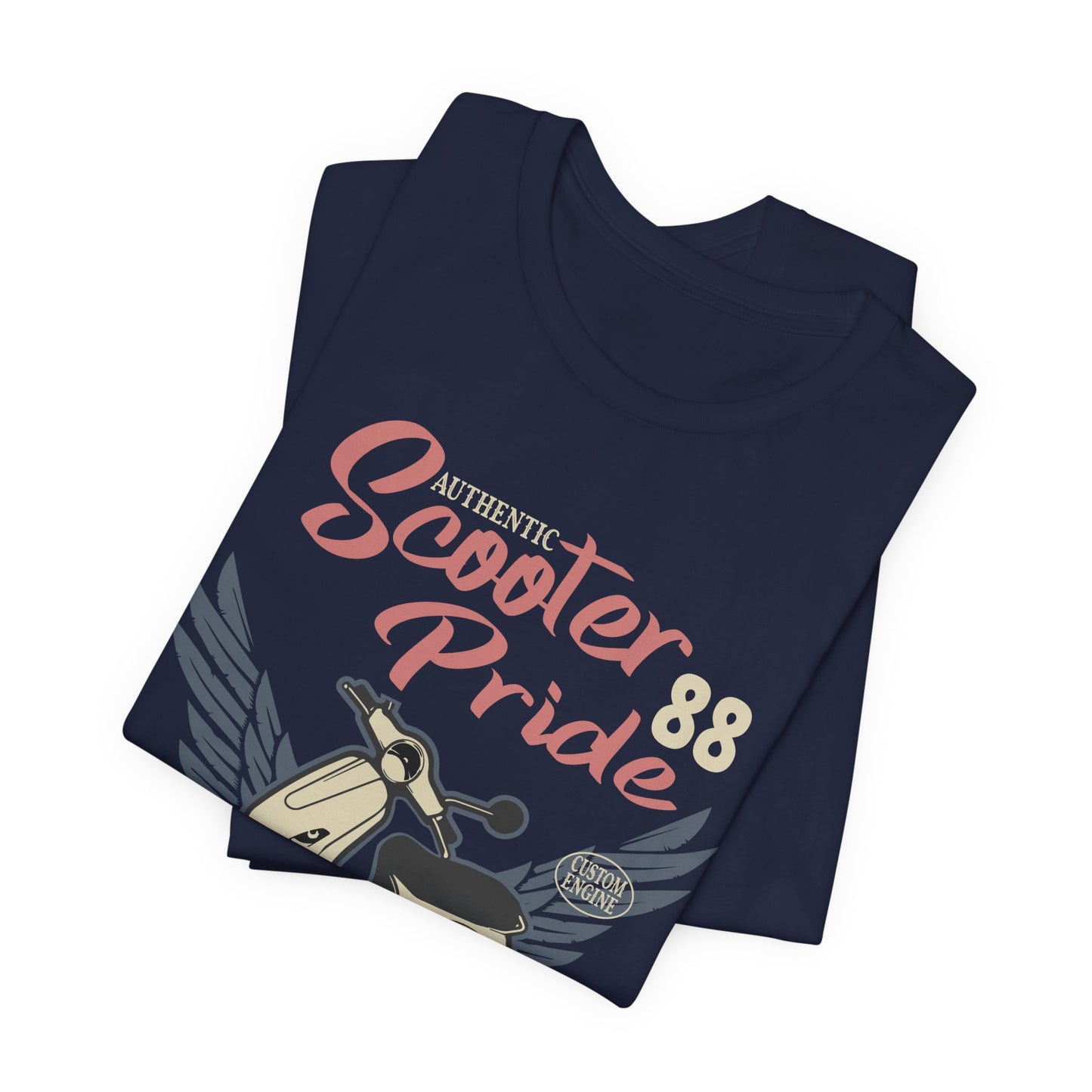 Authentic Scooter Pride - Unisex Jersey Short Sleeve Tee - 13300