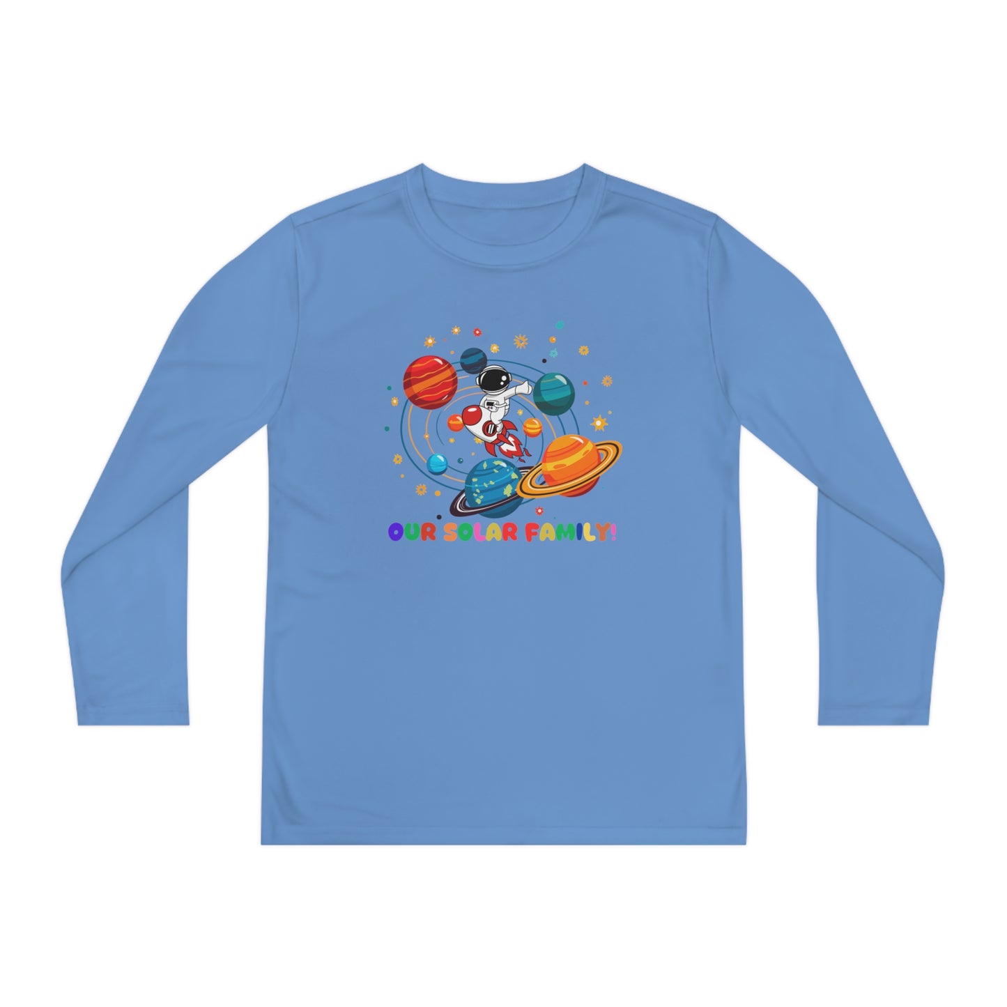 Our Solar Family!  - Youth Long Sleeve Competitor Tee