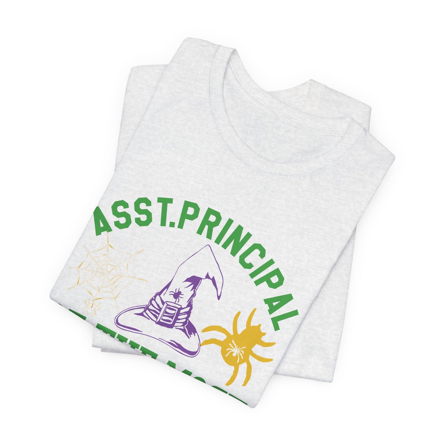 Asst. Principal of the Most Spook-Tacular Kids - Unisex Jersey Short Sleeve Tee - 12384