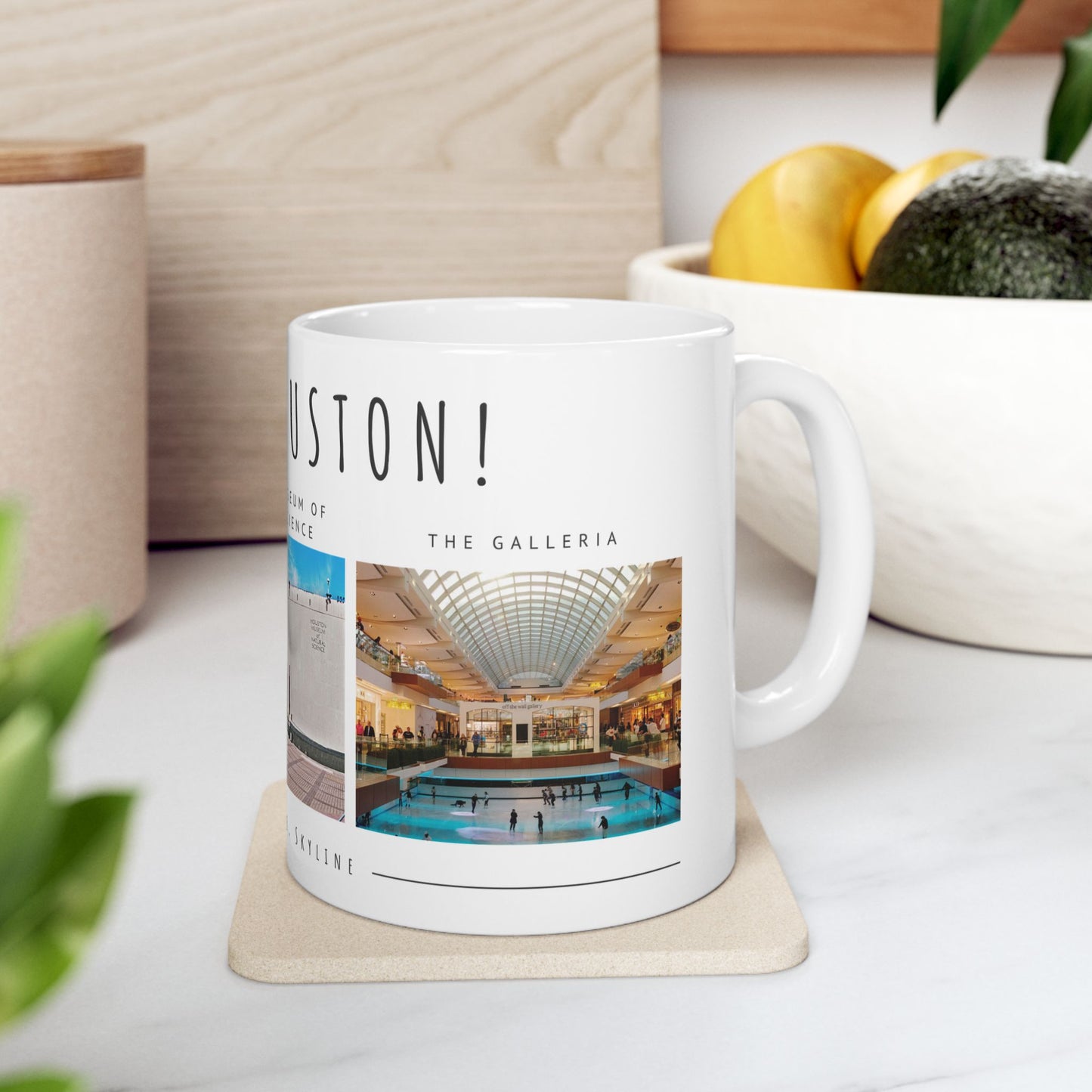 Hello, Houston! Ceramic Mug - 11oz & 15oz - Perfect Gift for Space and Science Lovers - 12094