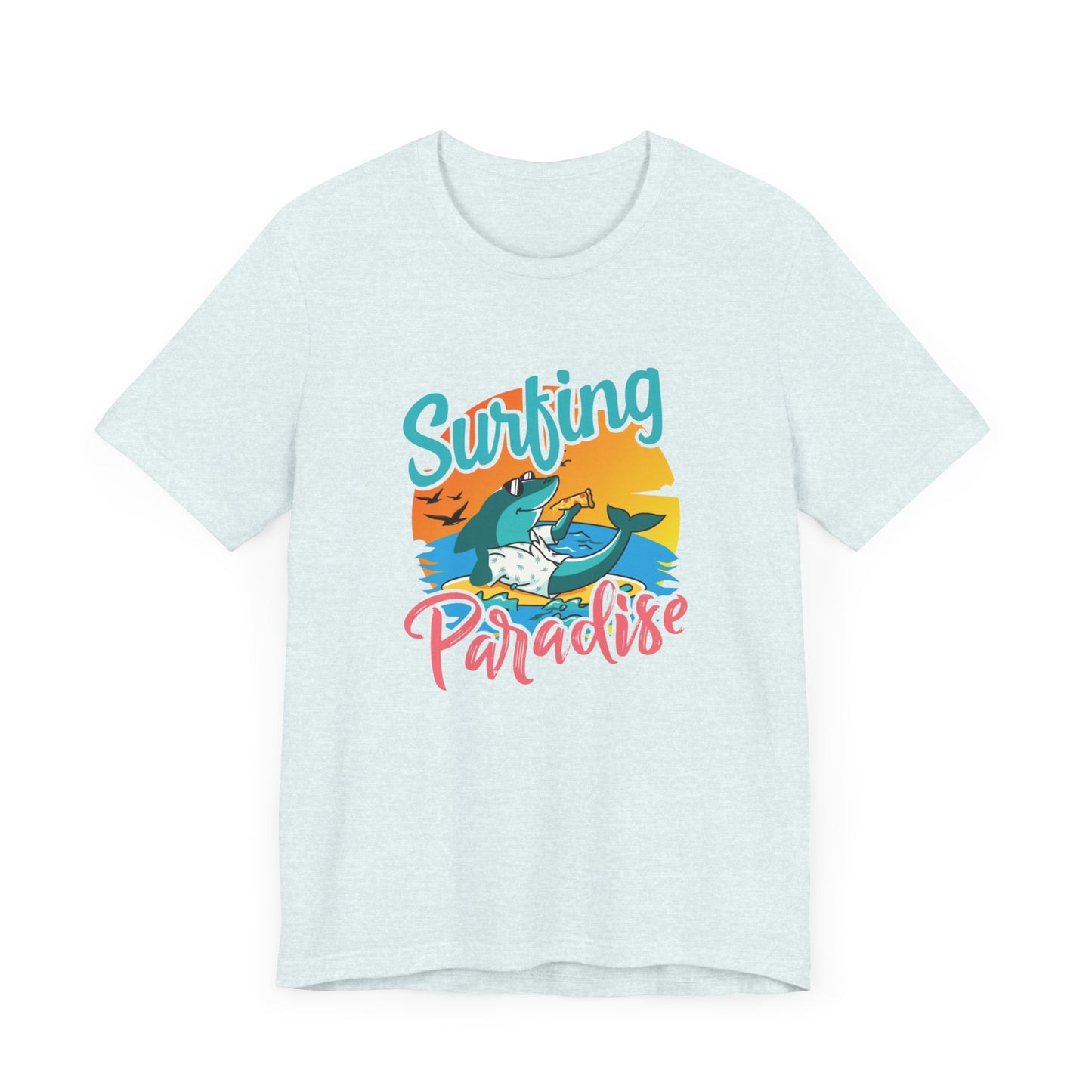 Surfing Paradise - Unisex Jersey Short Sleeve Tee