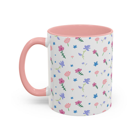 Tiny Flowers - Accent Coffee Mug (11, 15oz) - 11182