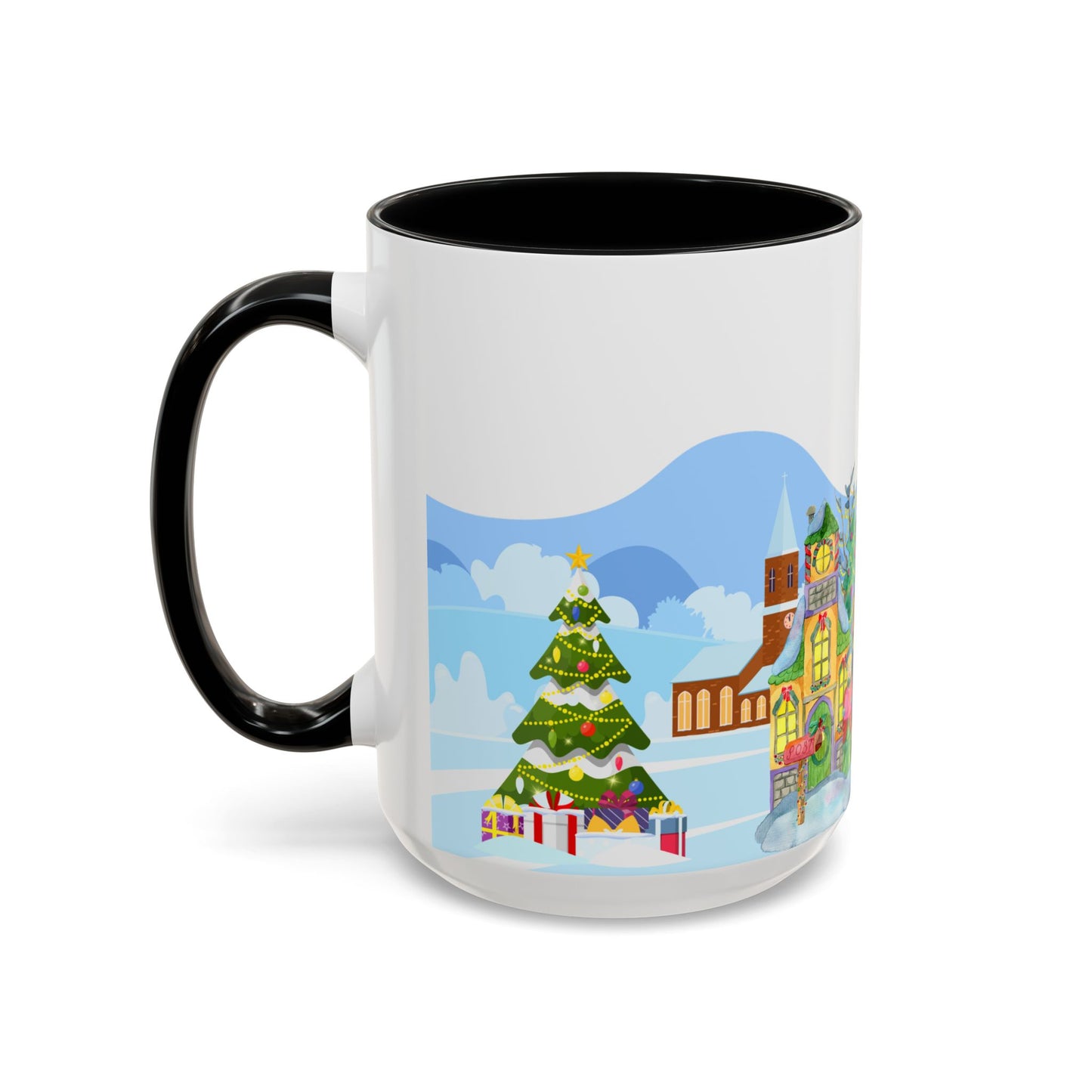 Christmas Day - Accent Coffee Mug (11, 15oz) - 10457