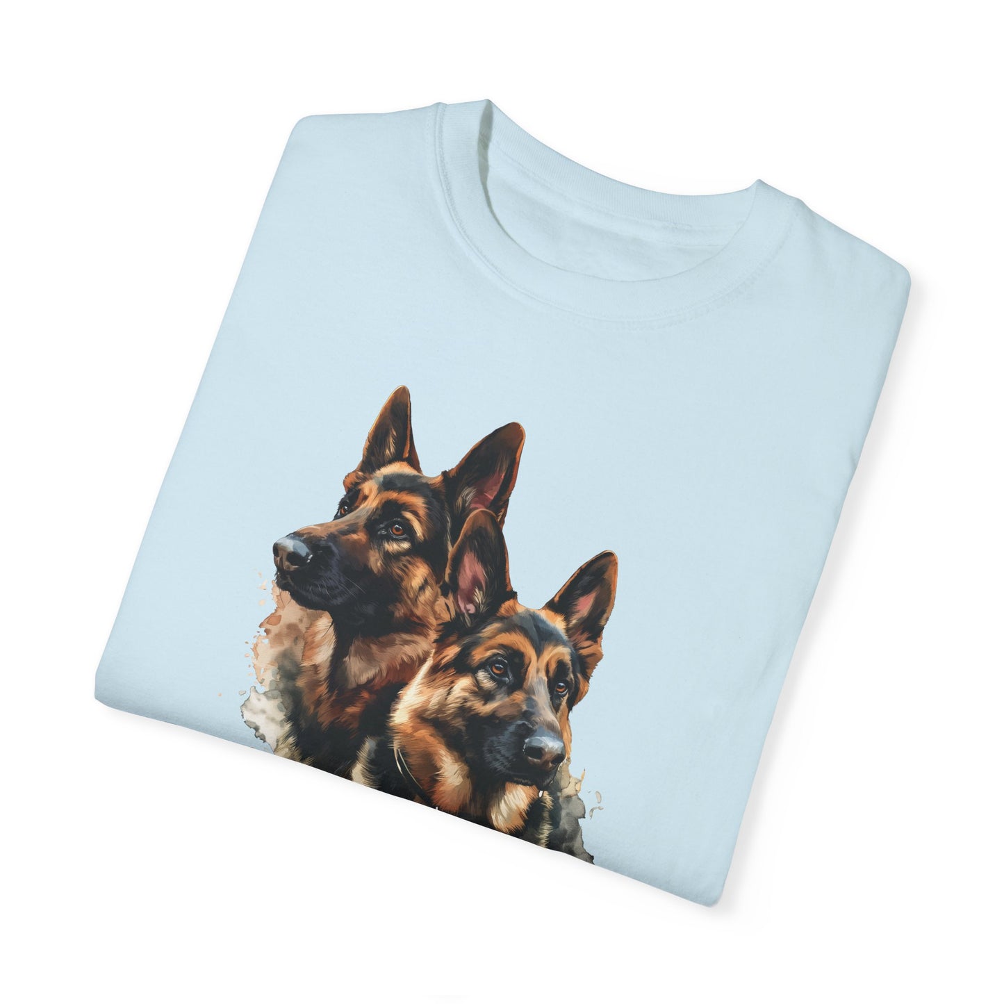 German Shepherds: Born to Protect  - Unisex Garment-Dyed T-shirt