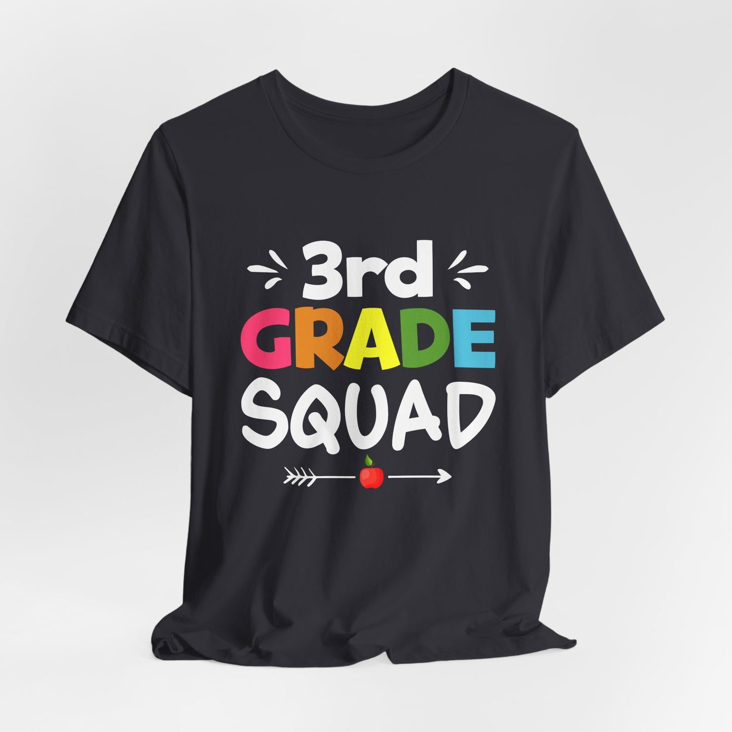 Teacher: 3rd Grade Squad - Unisex Jersey Short Sleeve Tee - 13441