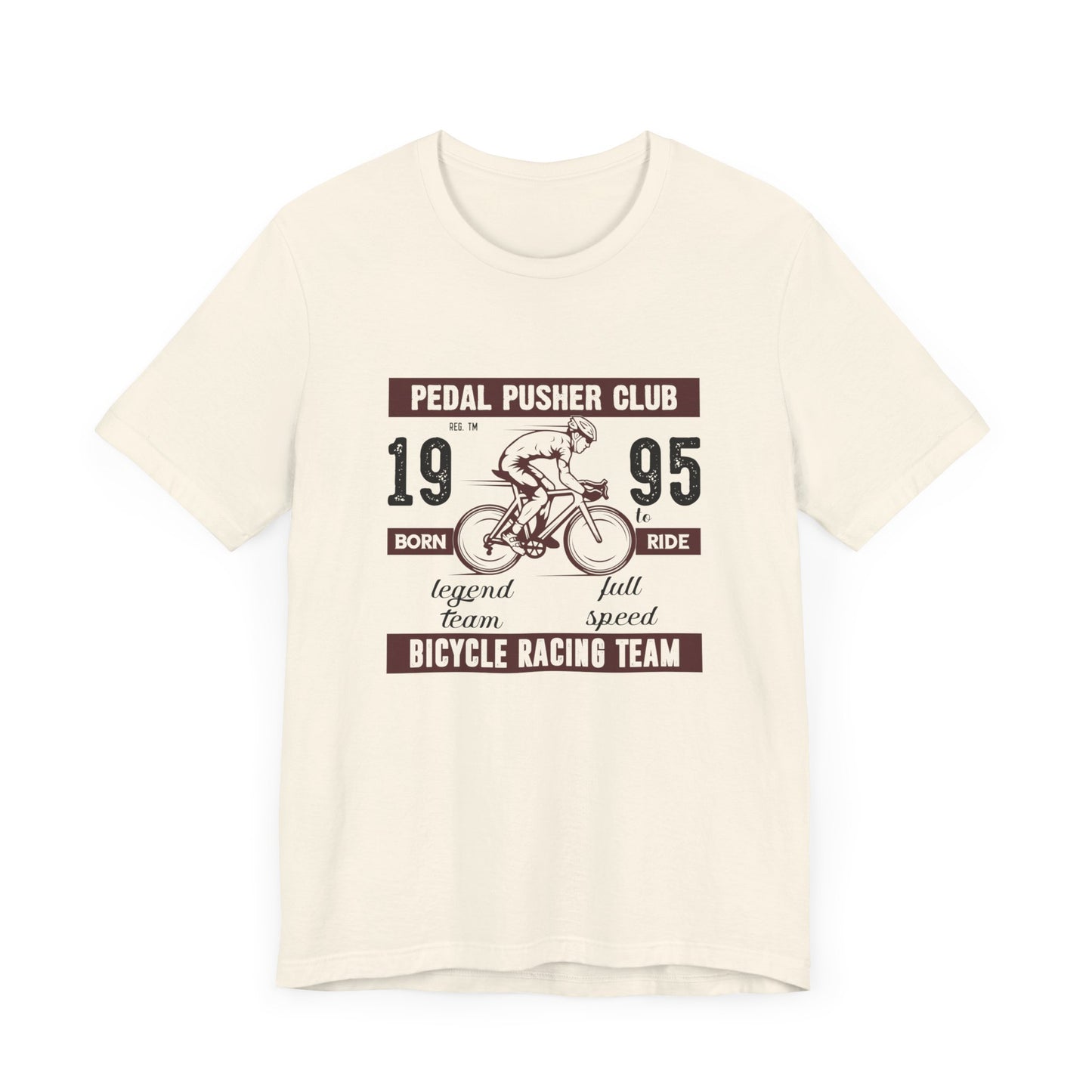 Bicycle: Pedal Pusher Club - Unisex Jersey Short Sleeve Tee