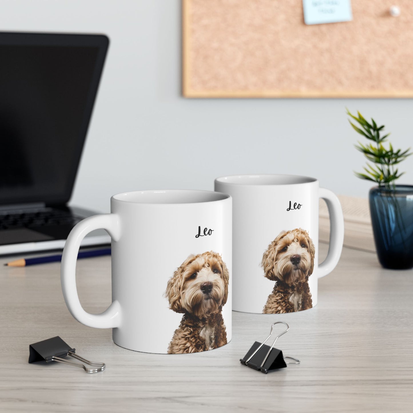 Personalized Pet Lover Ceramic Mug, Dog Lover Gift, Cute Coffee Cup, Animal Lover Mug, Customizable Pet Mug - 14172
