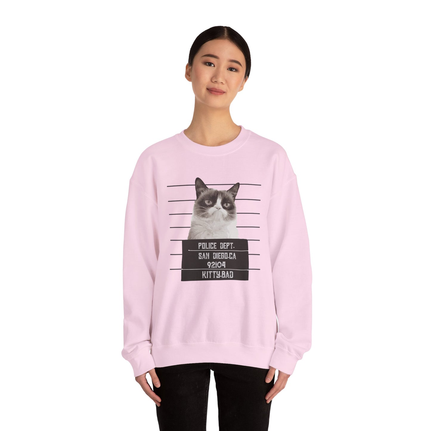 Kitty Bad - Unisex Heavy Blend™ Crewneck Sweatshirt