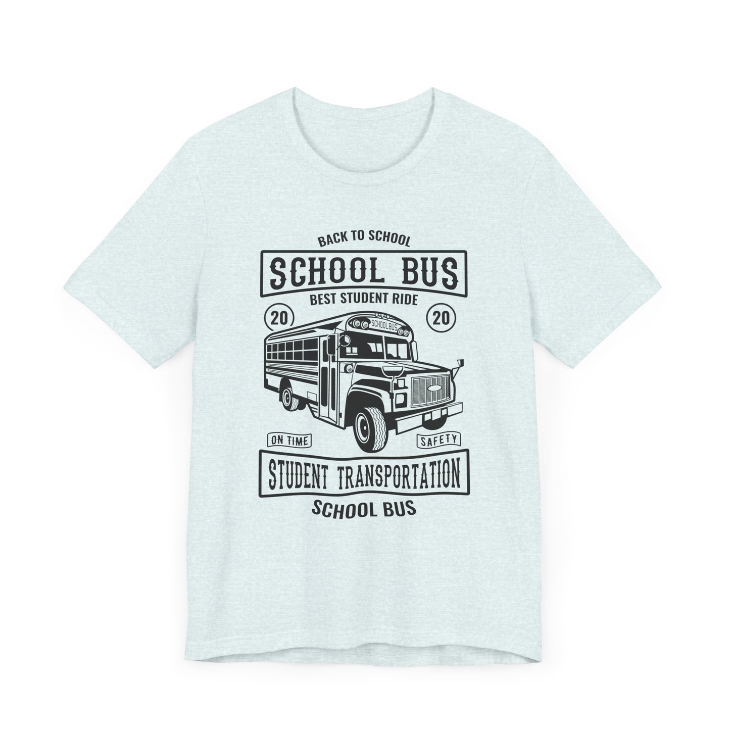 School Bus, Best Student Ride - Unisex Jersey Short Sleeve Tee - 12696