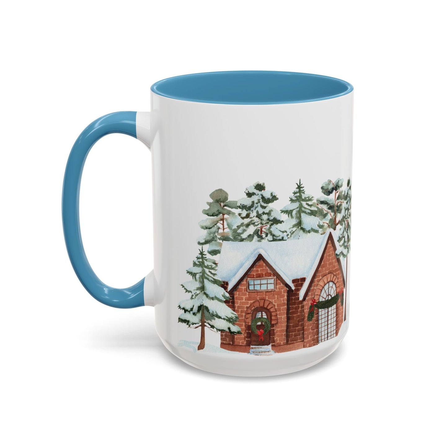 Christmas Houses - Accent Coffee Mug (11, 15oz) - 10456