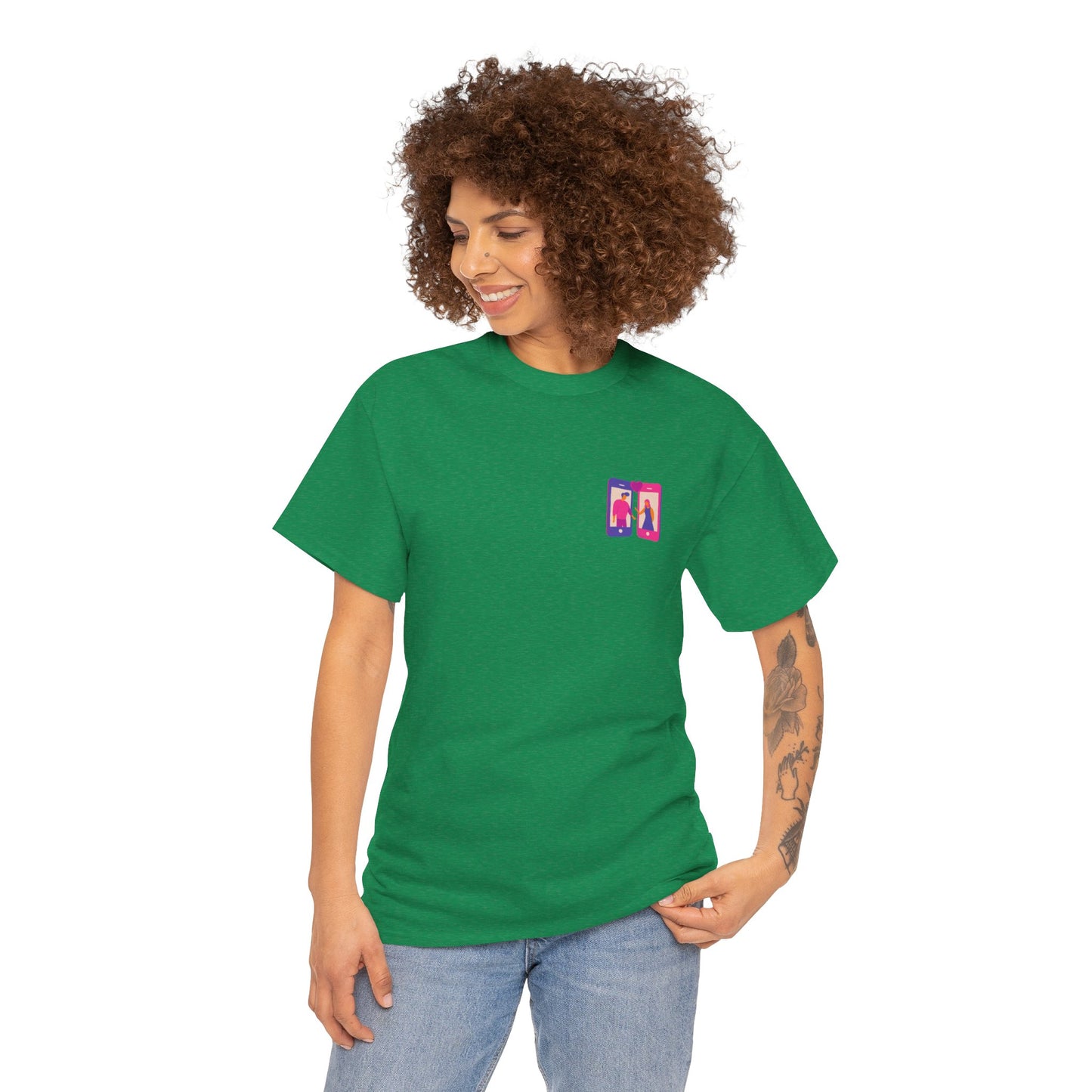 Love Sees Imperfection Perfectly - Unisex Heavy Cotton Tee - 11571
