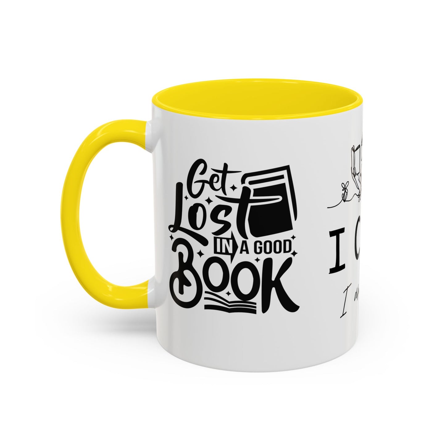 Reader, I Can't, I'm Buzy - Accent Coffee Mug (11, 15oz) - 10687