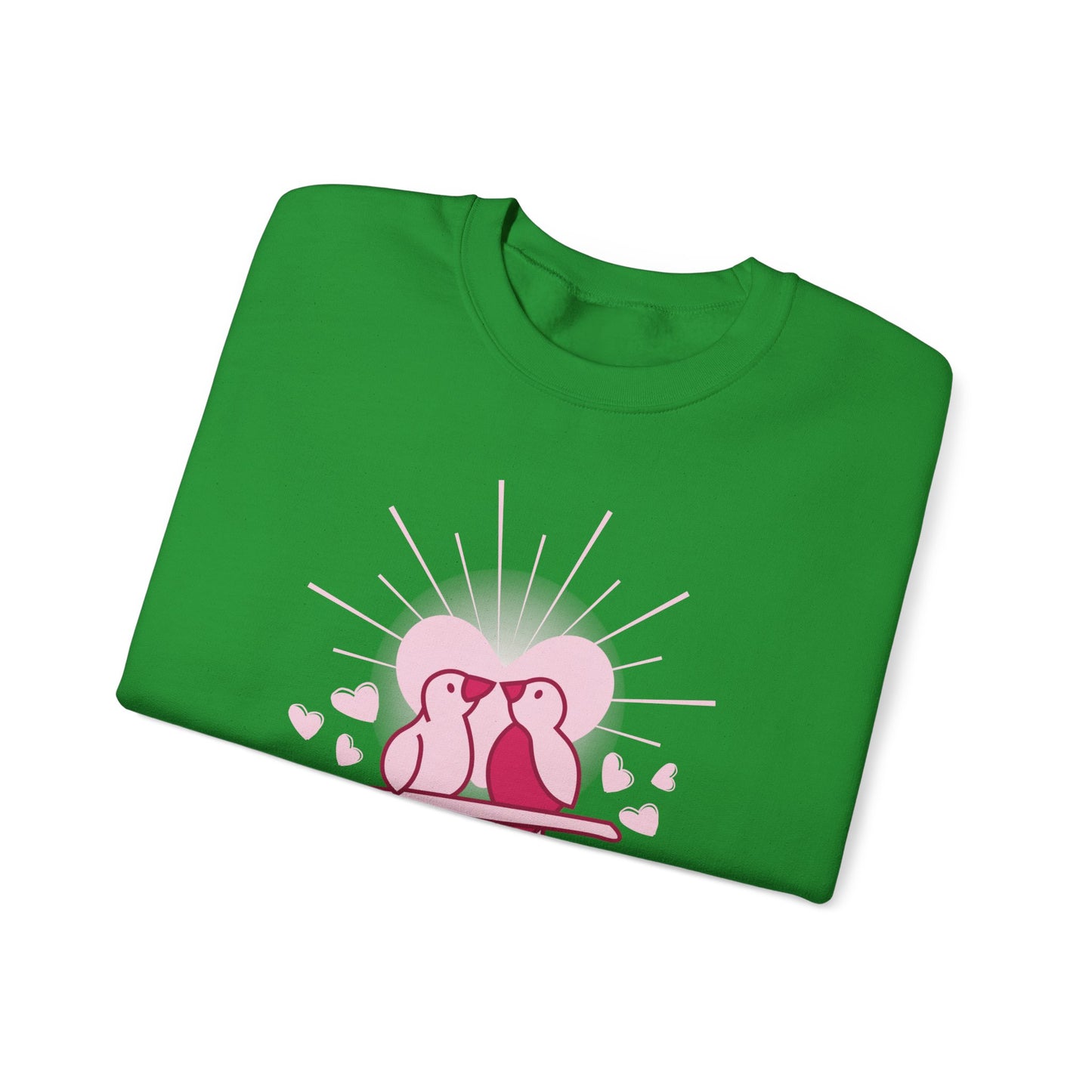 Birds In Love - Unisex Heavy Blend™ Crewneck Sweatshirt - 11555